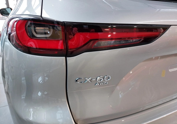 Mazda CX-60 cena 293800 przebieg: 3, rok produkcji 2023 z Olsztyn małe 106